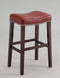 Stools Bar Stools For Sale - 20" X 15" X 30" 2pc Red And Espresso Bar Stool HomeRoots