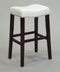 Stools Bar Stools For Sale - 20" X 15" X 30" 2pc White And Espresso Bar Stool HomeRoots