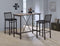 Stools Bar Stools For Sale - 22" X 18" X 42" 2pc Black And Black Bar Chair HomeRoots