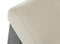 Stools Counter Height Stools - Modern Beige Leatherette Counter Stool HomeRoots