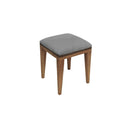 Stools Counter Stools - 14" X 14" X 17" Metal Base Acacia Wood Stool HomeRoots