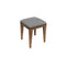 Stools Counter Stools - 14" X 14" X 17" Metal Base Acacia Wood Stool HomeRoots