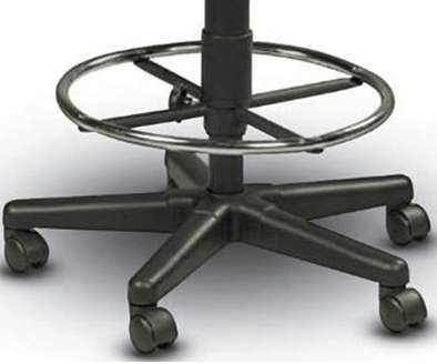 Stools Counter Stools - 19" x 19" x 3" Drafting Stool Chrome Base Only HomeRoots