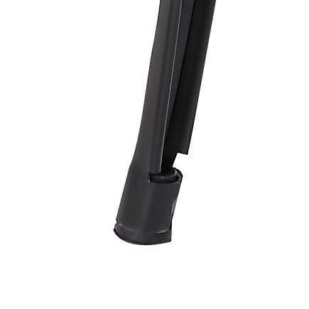 Stools Metal Bar Stools - 30" Matte Black Backless Metal Barstool With a Set of 2 HomeRoots