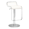 Stools Vanity Stool - 15" X 14.5" X 35" Red Leatherette Stool HomeRoots