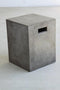 Stools Vanity Stool - 18" Concrete Dining Stool HomeRoots