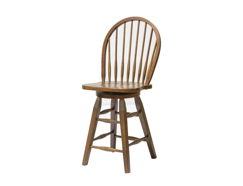 Stools Wooden Bar Stools - 18" X 21" X 43" Tobacco Hardwood Barstool HomeRoots