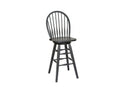 Stools Wooden Bar Stools - 19" X 20.125" X 48.375" Black Hardwood Barstool HomeRoots