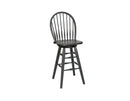 Stools Wooden Bar Stools - 19" X 20.125" X 48.375" Black Hardwood Barstool HomeRoots