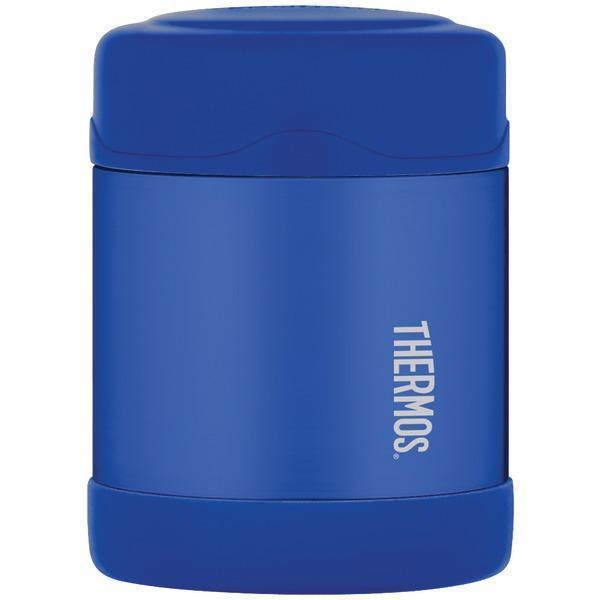 10-Ounce Stainless Steel Vacuum-Insulated Food Jar (Blue)