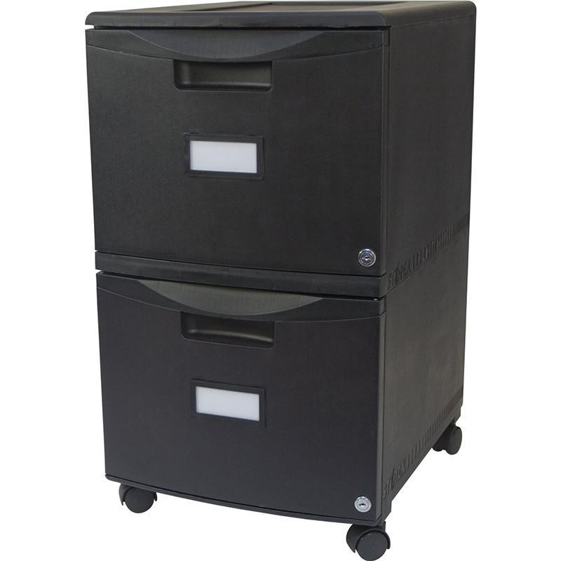 STOREX 2DRAWER MOBILE FILE CABINET-Supplies-JadeMoghul Inc.