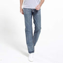 Straight Denim Jeans For Men / Men Long Classic Biker Jeans AExp