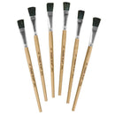 STUBBY EASEL BRUSHES 1/2IN 6PK-Arts & Crafts-JadeMoghul Inc.