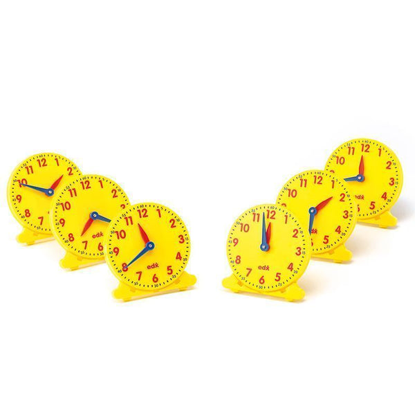 STUDENT CLOCK SET OF 6-Toys & Games-JadeMoghul Inc.