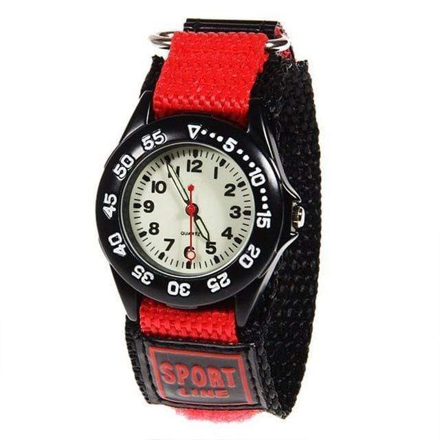 Students Sports Watches New Arrival Fabric Strap Climbing Military Quartz Wrist Watches Waterproof Strong Luminous Kids Watches AExp