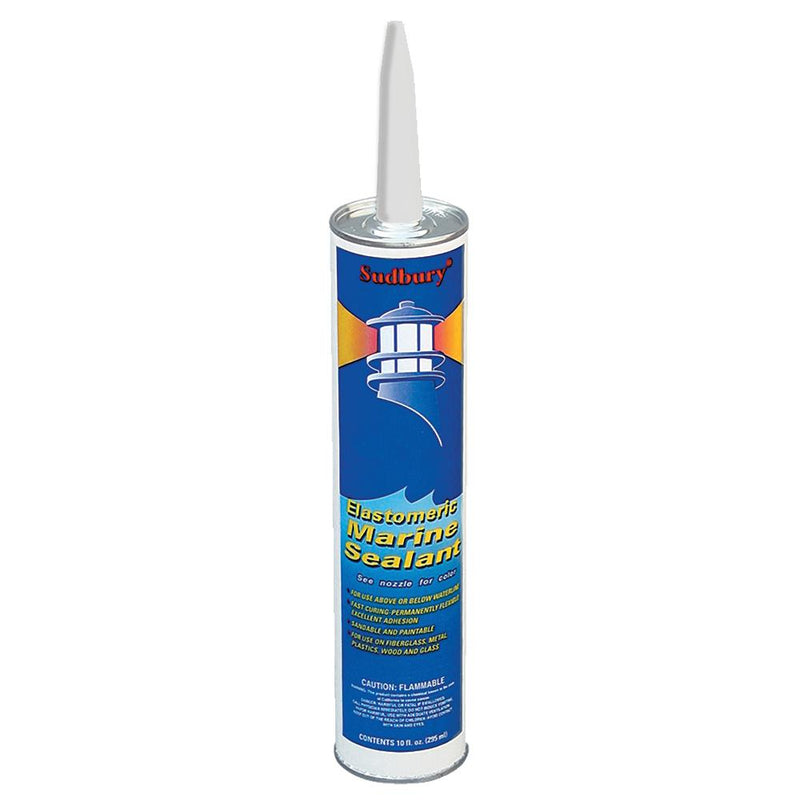 Sudbury Elastomeric Marine Sealant - 10oz Cartridge - Clear [301]-Adhesive/Sealants-JadeMoghul Inc.