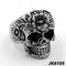 Sue Phil Newest Design Rock Cocktail Rings - skull Titanium Men Ring AExp