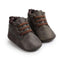Suede Lace-up Baby Boy's Booties