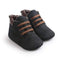 Suede Lace-up Baby Boy's Booties-Black-0-6 Months-JadeMoghul Inc.