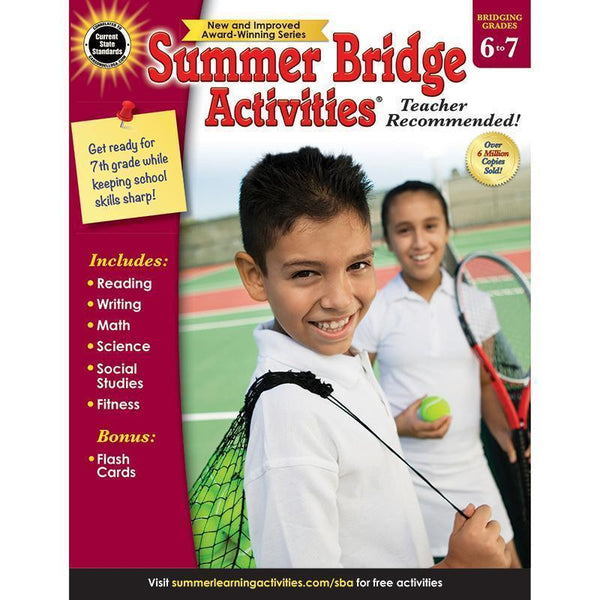 SUMMER BRIDGE ACTIVITIES GR 6-7-Learning Materials-JadeMoghul Inc.