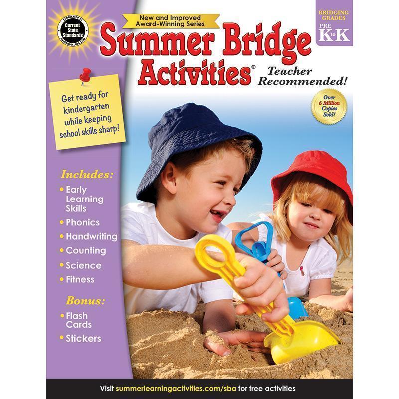 SUMMER BRIDGE ACTIVITIES GR PK-K-Learning Materials-JadeMoghul Inc.