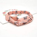Summer Chiffon Headband Women Hair Accessories Bandanas Turban Twist Cross Hairband Headwrap Girls Flower Striped Knot Hair Band AExp