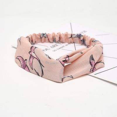 Summer Chiffon Headband Women Hair Accessories Bandanas Turban Twist Cross Hairband Headwrap Girls Flower Striped Knot Hair Band AExp