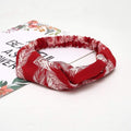 Summer Chiffon Headband Women Hair Accessories Bandanas Turban Twist Cross Hairband Headwrap Girls Flower Striped Knot Hair Band AExp