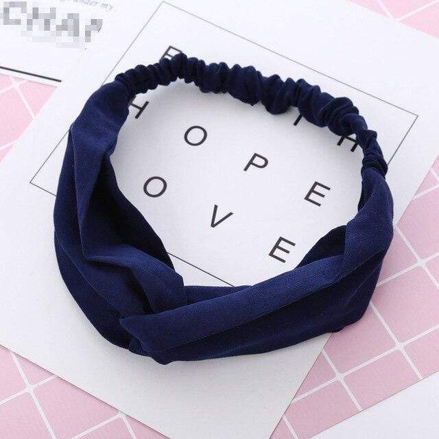 Summer Chiffon Headband Women Hair Accessories Bandanas Turban Twist Cross Hairband Headwrap Girls Flower Striped Knot Hair Band AExp