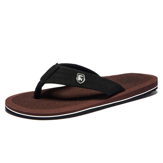 Summer Fashion Beach Sandals for Men / Flat Flip Flops-Brown-14-JadeMoghul Inc.
