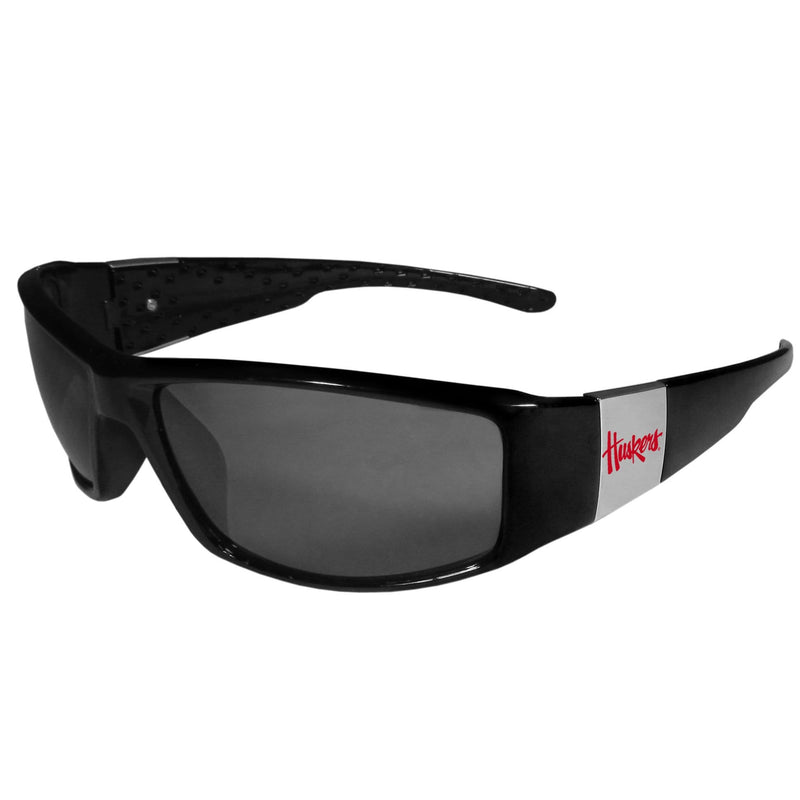 Nebraska Football - Nebraska Cornhuskers Chrome Wrap Sunglasses