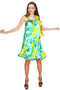 Sunny Day Melody Green Chiffon Swing Dress - Women