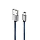 Suntaiho Type C Cable 3.1 for Samsung S9 Huawei P20 P10 Nylon USB Type C Cable for Samsung S9 plus Nokia 8 Fast Charging Cable-China-Black Blue-0.25m-JadeMoghul Inc.