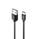 Suntaiho Type C Cable 3.1 for Samsung S9 Huawei P20 P10 Nylon USB Type C Cable for Samsung S9 plus Nokia 8 Fast Charging Cable-China-Black White-0.25m-JadeMoghul Inc.