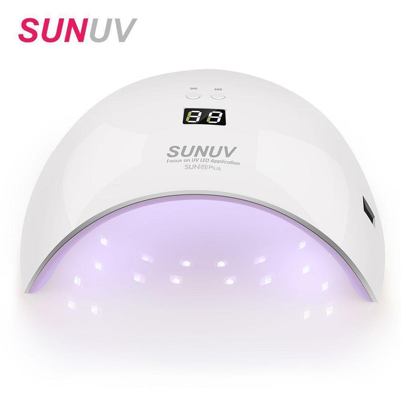 SUNUV SUN9x Plus 36W Nail Lamp UV Lamp Nail Dryer for UV Gel LED Gel Nail Machine Infrared Sensor Timer Set-China-sun9xplus pink-JadeMoghul Inc.