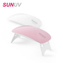 SUNUV SUNmini 6w UV LED lamp nail dryer portable USB cable for prime gift home use 45s/60s timer setting, gel nail polish dryer AExp