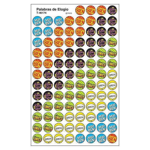 SUPERSPOTS STICKERS PALABRAS DE-Learning Materials-JadeMoghul Inc.