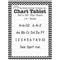 BLACK CHEVRON BORDER CHART TABLET-Supplies-JadeMoghul Inc.