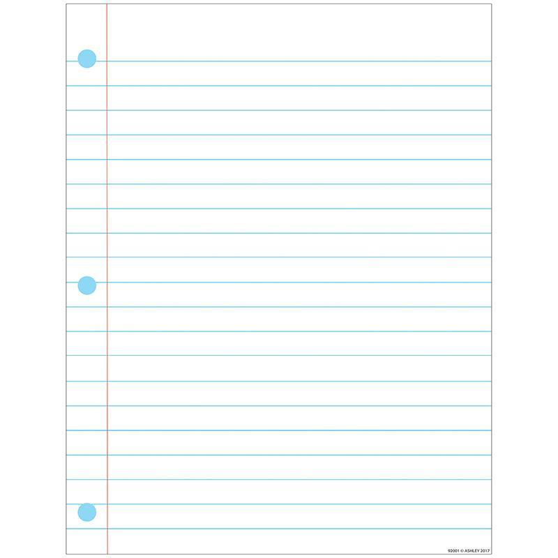 Supplies Notebook Paper 17 X22 Chart ASHLEY PRODUCTIONS