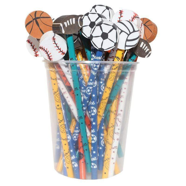 Supplies Pencil And Eraser Topper Sports J.R. MOON PENCIL CO.