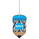 Supplies Pencil Shaped Print Boys Pass ASHLEY PRODUCTIONS