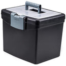 Supplies Portable File Box STOREX INDUSTRIES