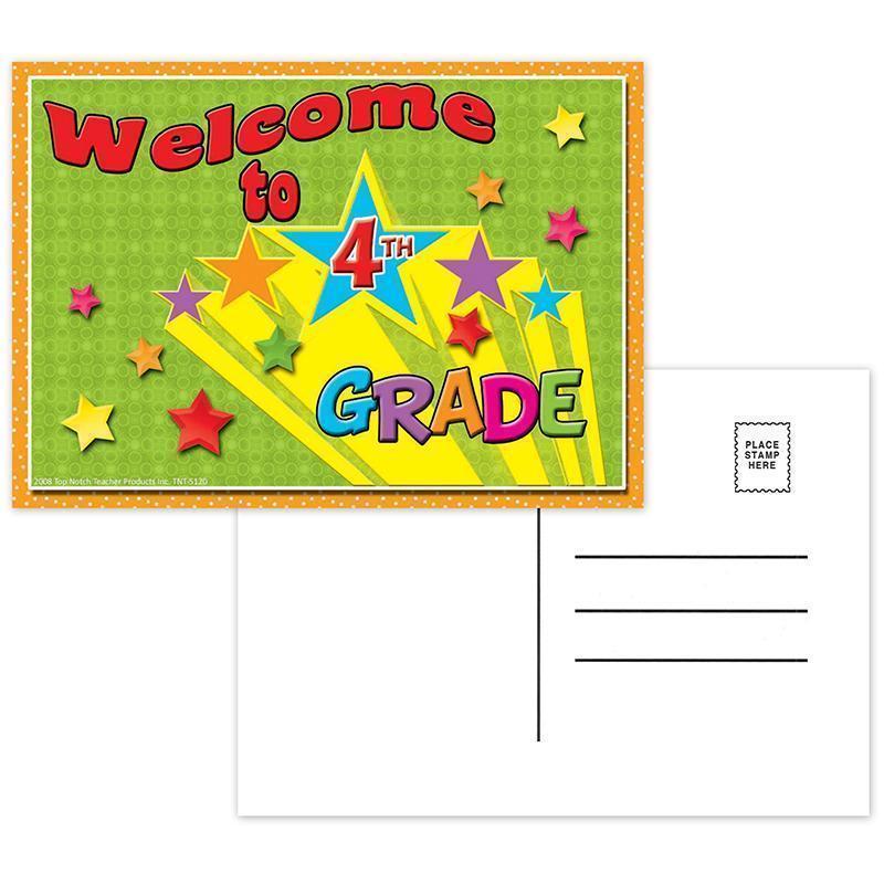 Postcards Welcome To 4 Th Grade