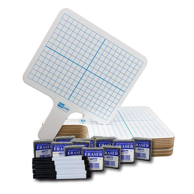 Supplies Rectangle Graph 2 Side Paddle 12/Pk FLIPSIDE