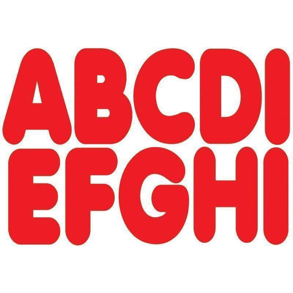 Supplies Red 2 3/4 In Magnetic Letters ASHLEY PRODUCTIONS