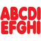 Supplies Red 2 3/4 In Magnetic Letters ASHLEY PRODUCTIONS