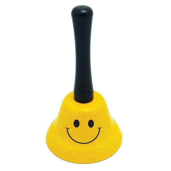 Supplies Smile Faces Decorative Hand Bell ASHLEY PRODUCTIONS