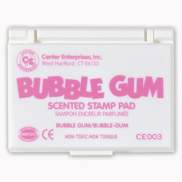 Supplies Stamp Pad Scented Bubble Gum Pink CENTER ENTERPRISES INC.