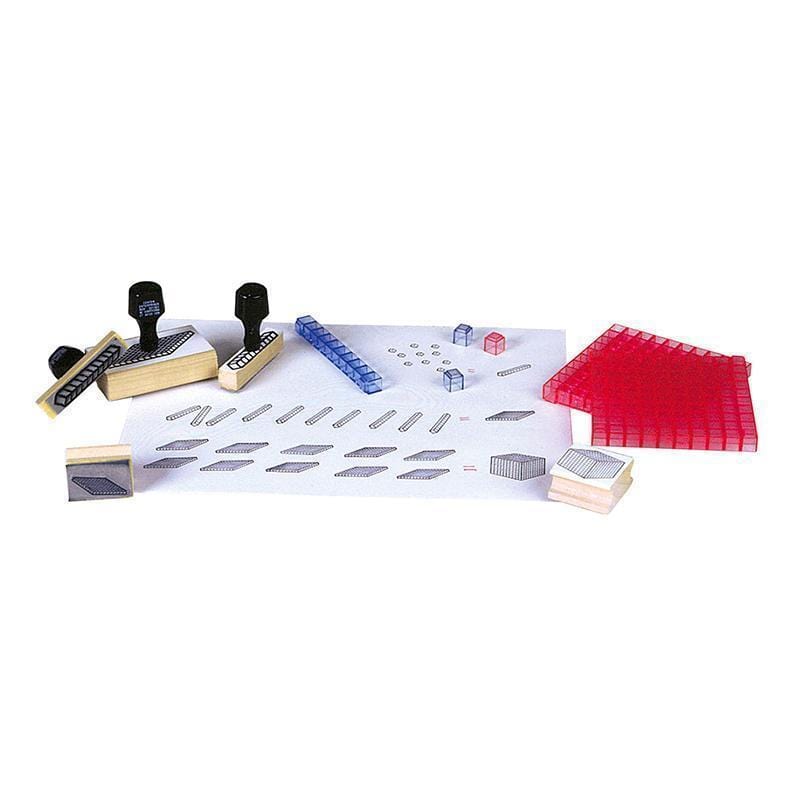 Supplies Stamp Set Base 10 Block 4 Pk CENTER ENTERPRISES INC.