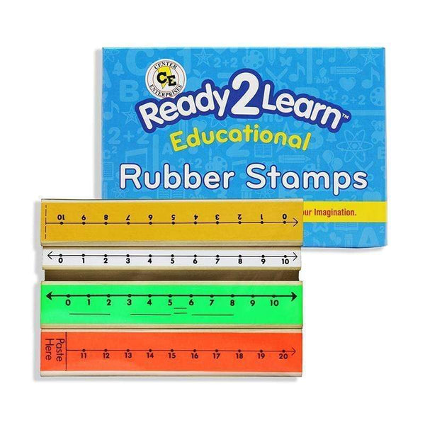 Stamp Set Number Line 3/Pk Numbers